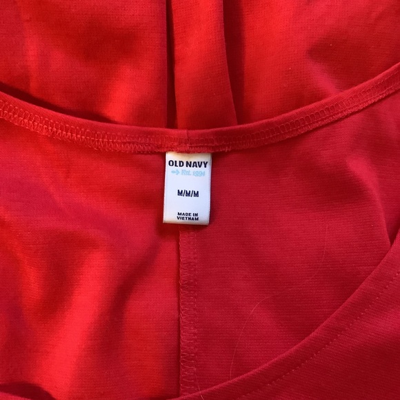 Vera Wang Textured Tunic Style Tee Shirt Top Size Medium - Picture 3 of 4